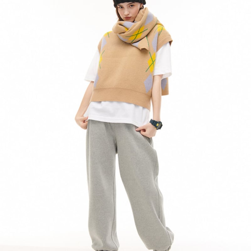 Hackesch Uma Schal_Mix Beige