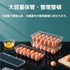 Riblind Egg Storage Case for Refrigerators, Holds 12 Eggs, Transparent, with Lid, Stackable, Shockproof, Egg Holder