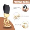 Key Holder Leather Car Keyring Key Anti-lost Car Key Pendant  Small Gift