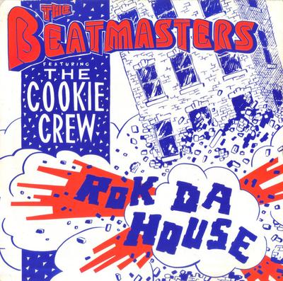 7inch Record BEATMASTERS COOKIE CREW Rok Da House LEFTR11 Rhythm King 1987 UK Dance Electronica Used