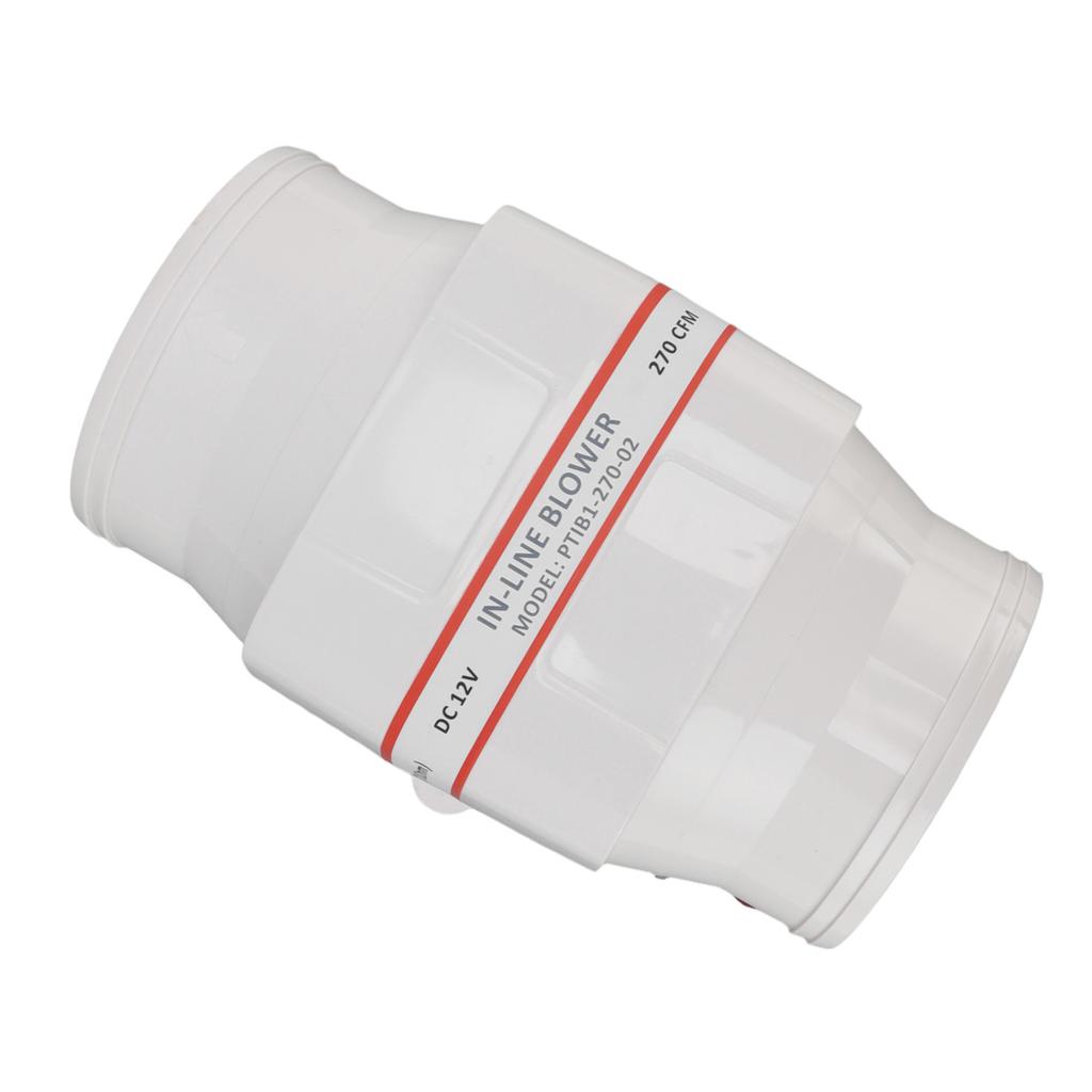12v Electric In Line Blower ABS Shell Marine Boat In Line Bilge Air Blower Marine Cabin Engine