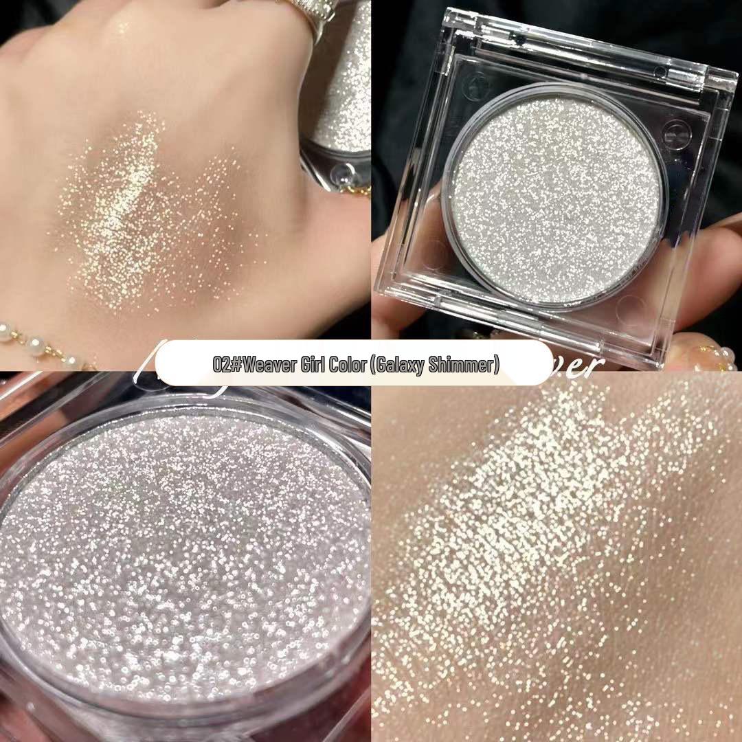 

Палетка мерцающих теней для век и хайлайтера Cowherd & Weaver 50g