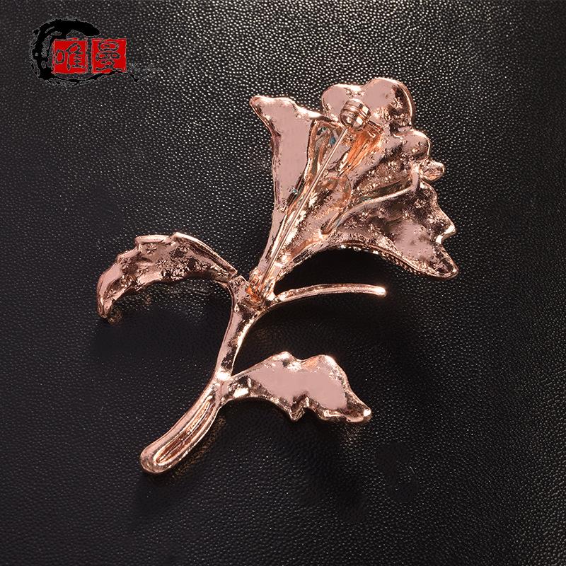 Mori Style Floral Brooch for Women's Cheongsam Suit - Creative Niche Design Corsage