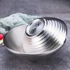 Shengjia 304 Stainless Steel Double-Layer Conical Noodle Bowl