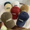 Couple Street Trendy Brand Letter Embroidery Baseball Cap Korean Version Cap Men's Retro