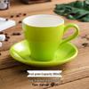 Nordic Style Colored Latte & Cappuccino Cup Set
