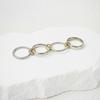 s/set Spinelli Kilcollin Ring Stainless Steel Micro Paved CZ White Gold Color Stackable Rings For Women Fashion Jewelrly