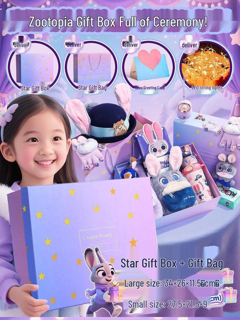 Zootopia Judy 10th Birthday Gift Box for Girls - New Year Edition Toy