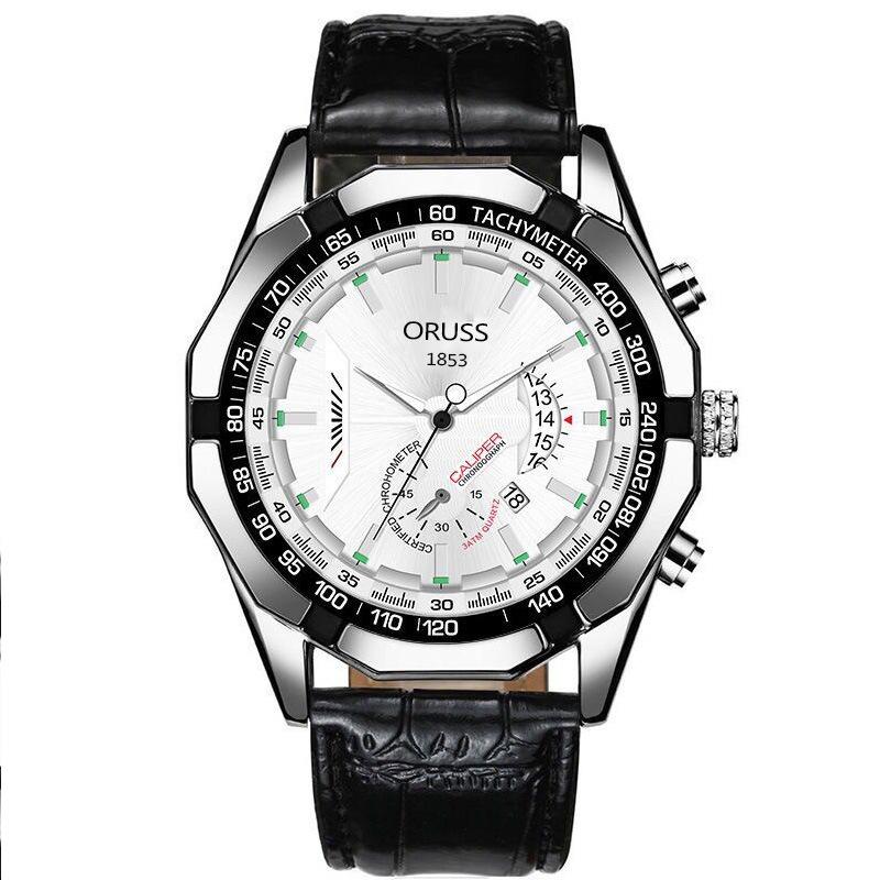 Casaro Watch Business Fashion Calendar Quartz Watch Luminous Men'S Watch Large Dial