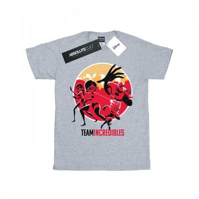 Womens/Ladies Incredibles 2 Team Incredibles Cotton Boyfriend T-Shirt