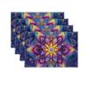 Heat-Resistant Stain-Proof Linen Party Placemats - Festival Collection