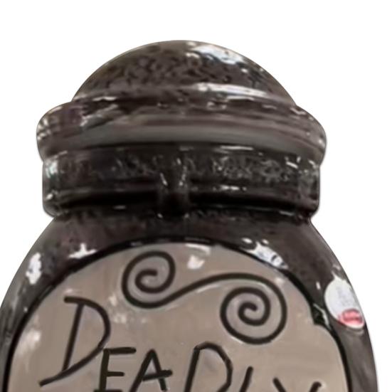 Halloween Potion Bottle with Lid Decorative Witch Bottle Multi-functional Resin Storage Jar Container Holiday Party Decoration Ornament