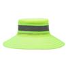 Lightweight Travel Hat Breathable Polyester Sun Cap With Reflective Strips For Running And Hiking
