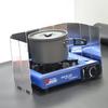 Ultra-light Foldable Aluminum Alloy Camping Stove Windscreen with Peg