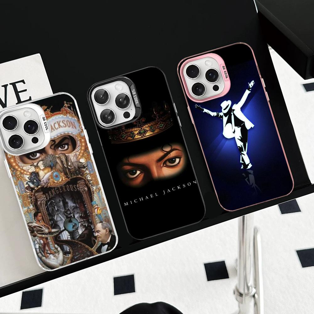 Michael Jackson Hot Singer Phone Case For IPhone 16 15 14 13 12 11 Pro Max X XR XSMAX 8 7 Plus Matte Shockproof Back Cover