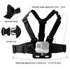 Motorcycle Chest & Helmet Chin Strap Accessories Kit for GoPro Hero 12 11 10 9 8 Insta360 X3 DJI Osmo Action 4 Camera Cell Phone