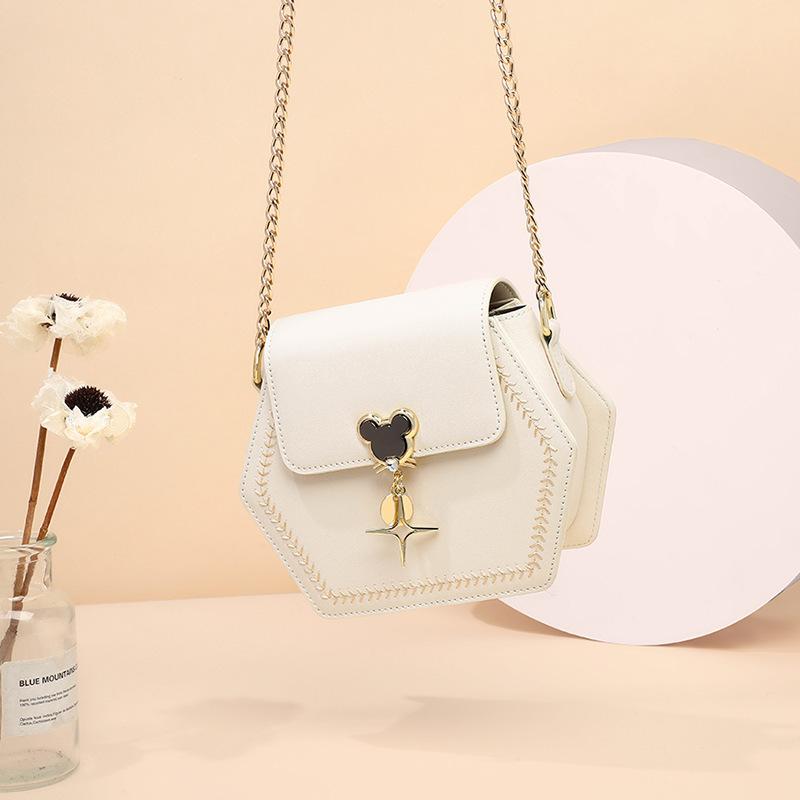 Women's Bag Crossbody Bag High-grade Spring and Summer Chain Bag with Light Luxury Leather Bag