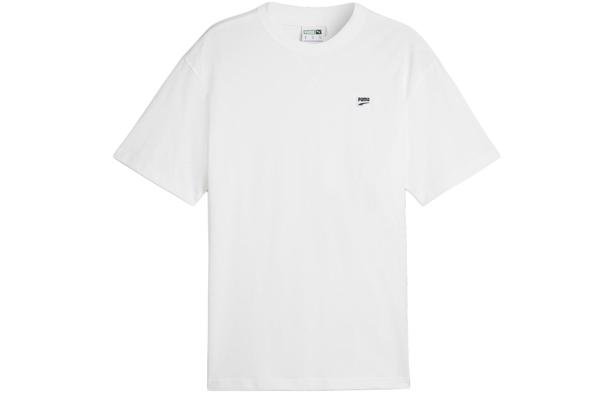 PUMA RADCAL T Shirts Men s White Crew Neck Moderate 625925-02 L