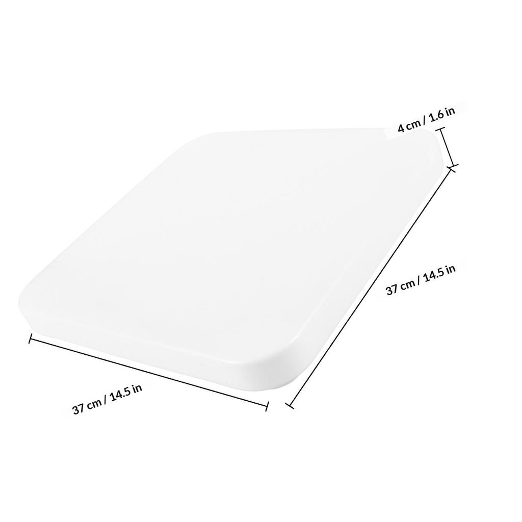 Modern Square Ceiling Light Cover Waterproof Lamp Shade for Shower Bathroom Kitchen Office Classroom Long-Lasting Elegant