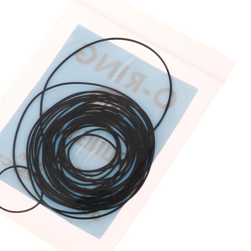 1 balení 0,5/0,6/0,7/0,8/0,9 mm Hodinky O-kroužek Vodotěsný pryžový Těsnění zadního krytu hodinek Opravy O-kroužků Hodinářské nářadí Příslušenství
