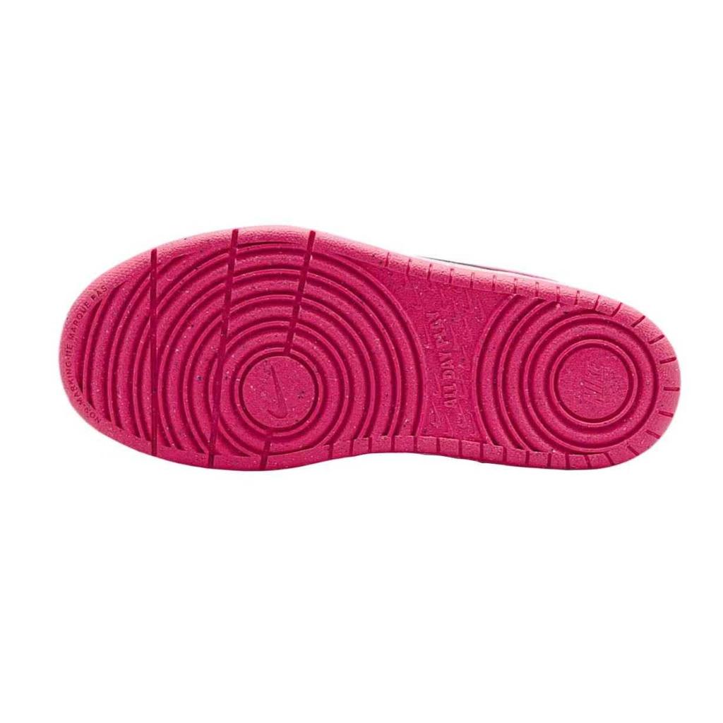 Nike Court Borough Low Recraft PS Pink Foam Kids Sneakers White Hyper-Pink IQ9226-663