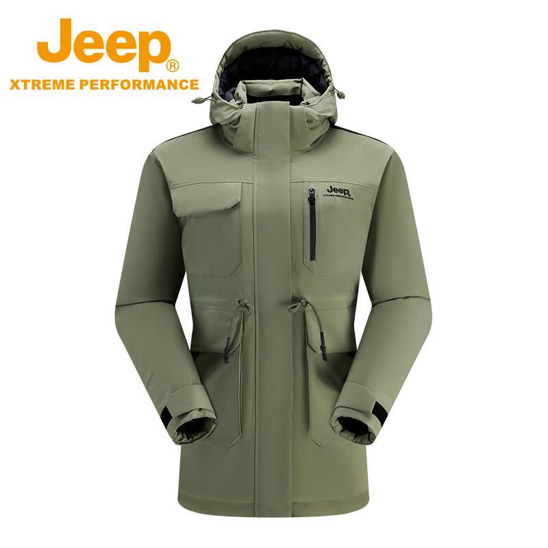 JEEP Women s Water-Repellent 3-in-1 Down Jacket J442084075 L