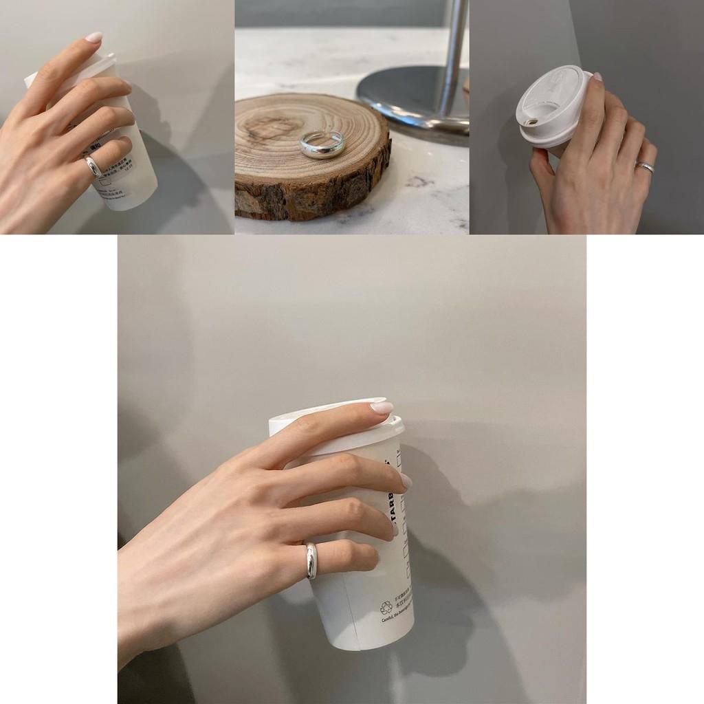 Trendy Korean Style Geometric Open Adjustable Ring Fashion For Women In Summer 2023