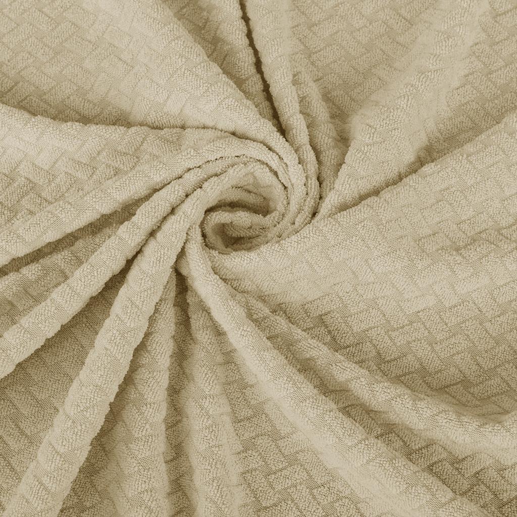 Solid Color Knitted Knot Jacquard Thickened Stretch Sofa Cover Fabric All-inclusive Sofa Cushion Cover