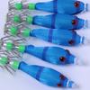 5.8cm 3.1g Glow Squid Jigs Shrimp Lures Baits Squid Jigs Glow Jigs Hook for Freshwater Saltwater Fishing Artificial Baits