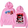 Anime Hajime No Ippo Kamogawa Boxing Gym Hoodie Makunouchi Takamura KGB Sportwear Oversized Fleece Casual Streetwear