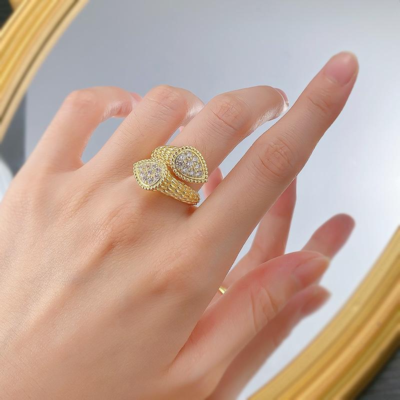 SpringLady 18K Gold Plated 925 Sterling Silver Lab Sapphire Gemstone Luxury Fine Ring for Women Party Jewelry Gifts