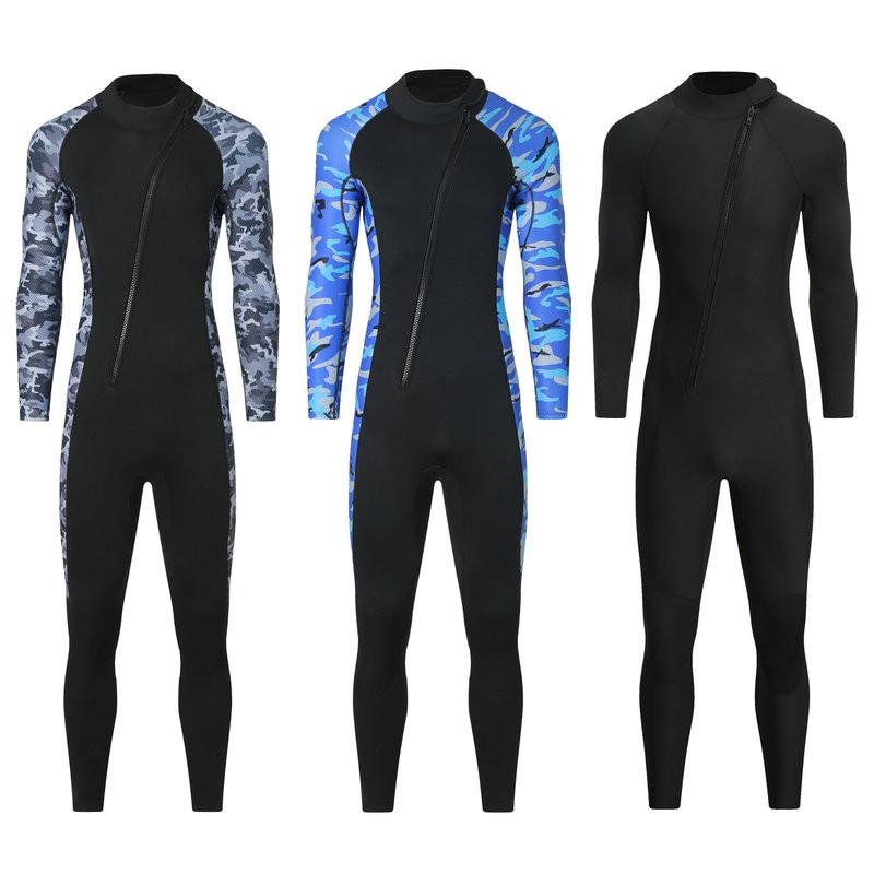 3mm Full Wetsuit Men Women Diving Snorkeling Surfing Paddleboarding Cold Water Swimming Thermal Protection