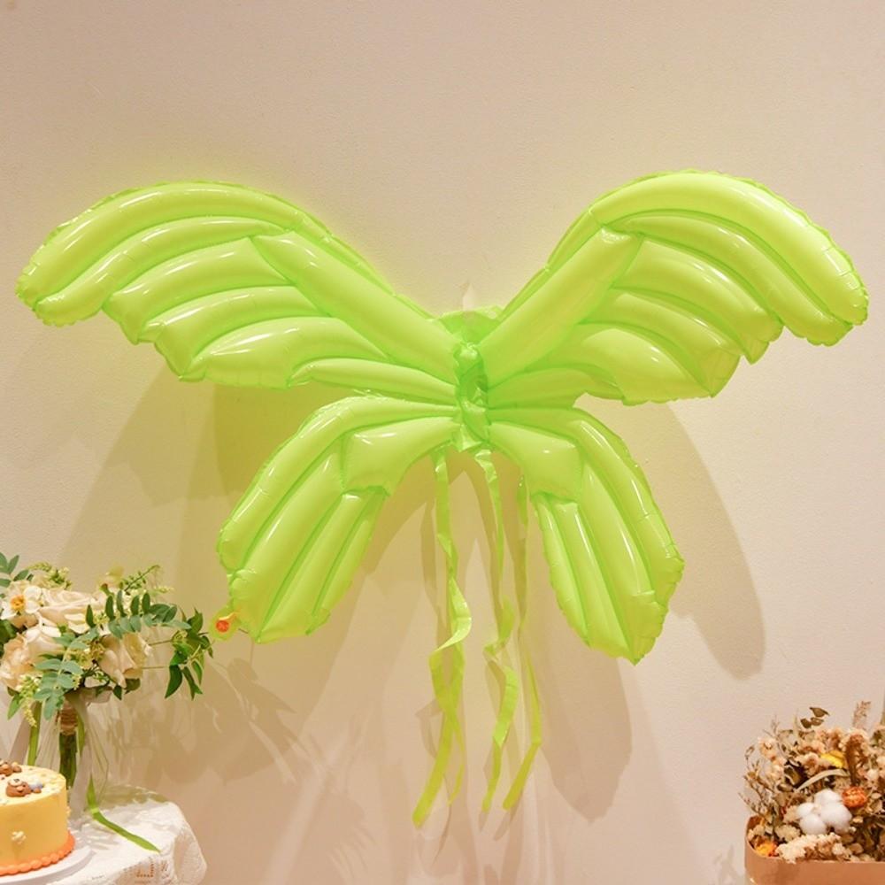 Party Balloon Inflatable Angel Wing Balloon Colorful Fairy Wing Balloon Back Hanging Balloon DIY Decor