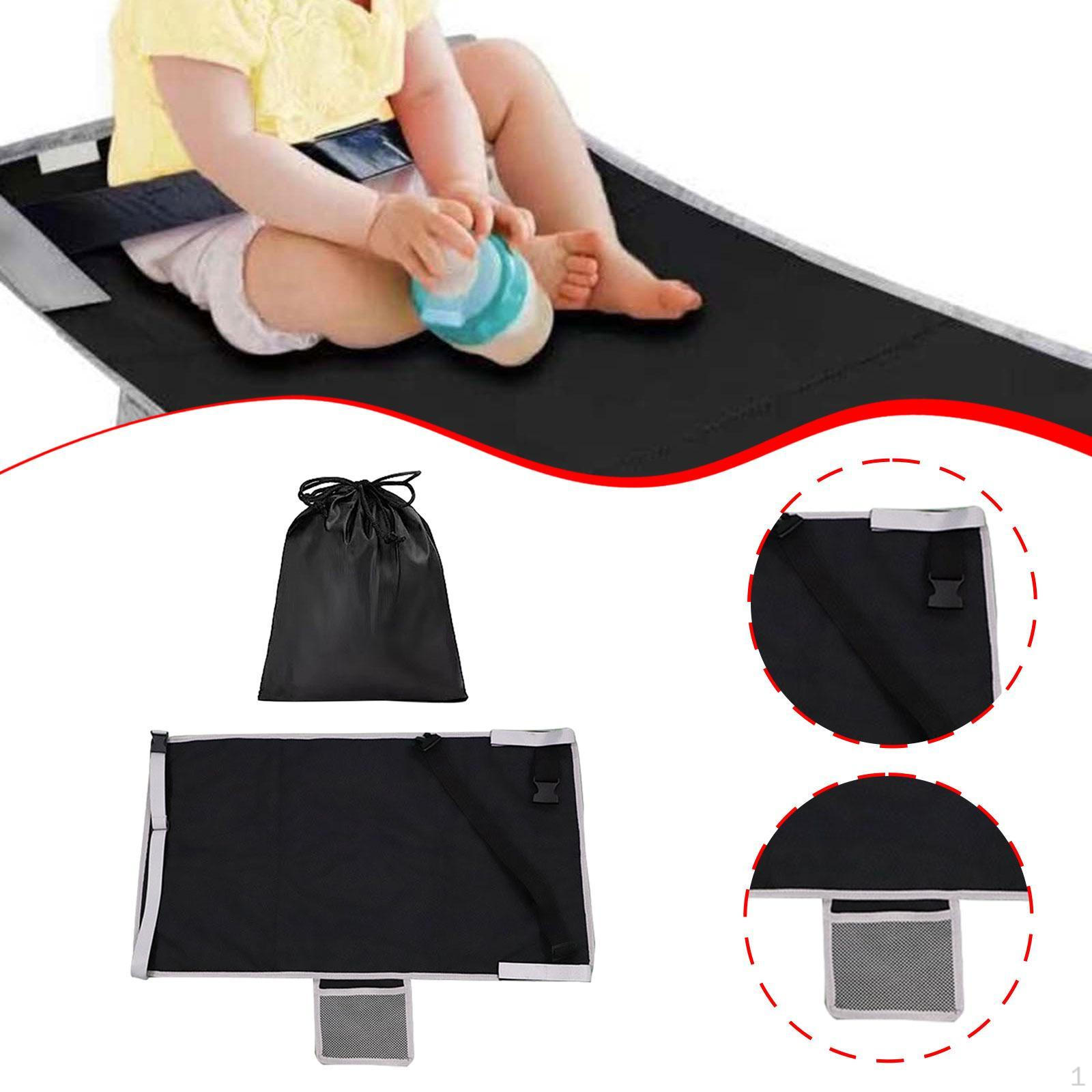 

Кровать для самолета, расширитель сиденья для путешествий, предметы первой необходимости для самолета, удобная подставка для ног для чёрный