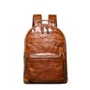 Best-Selling Men'S Leather Backpack Vegetable Tanned Leather 15 Inch Computer Backpack Cowhide Hand Grab Travel Backpack