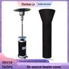 Black Waterproof Air Heater Cover for Fan and Patio, Made of 210D Oxford Cloth