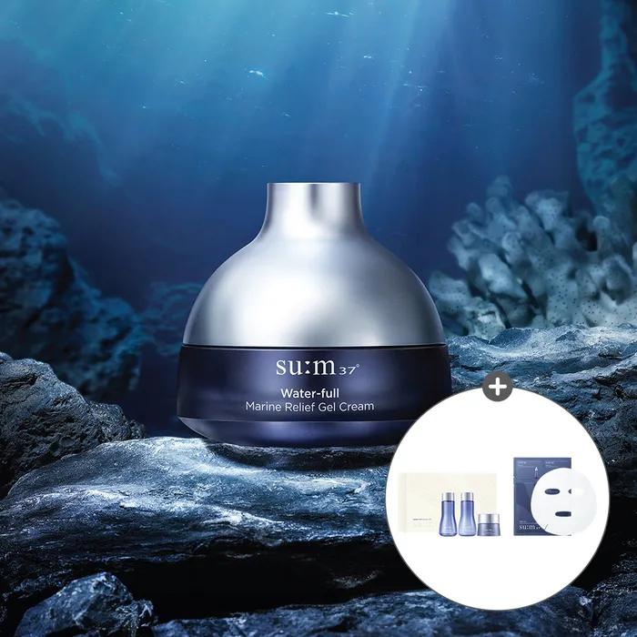 Waterful Marine Relief Gel Cream 120ml Increased Planning Set