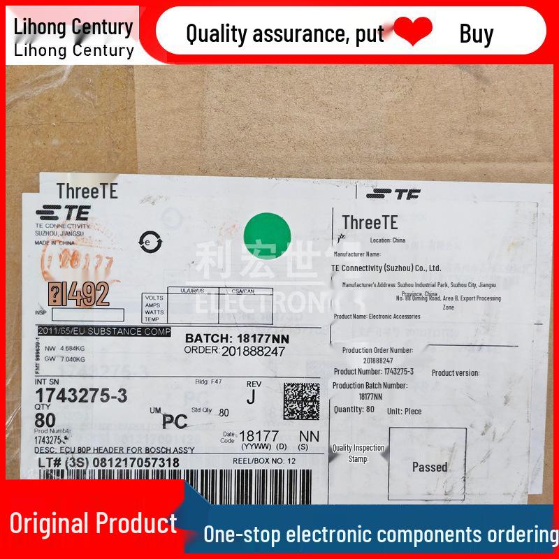TE/Tyco Automotive ECU 80-Pin Right Angle Connector Socket