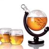 Earth Decanter Set: High Borosilicate Glass Infusion Bottle & Craft Ornament