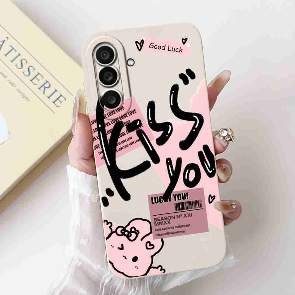 For Samsung Galaxy M56 5G Case SM-M566B/DS Popular Cute Cartoon Print Soft Silicone Cover For Samsung M56 M 56 6.73" Phone Shell