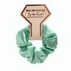 Bridesmaid HairPiece Hair Scrunchies Ponytail Holder Wedding Party Accessories Bridesmaid Scrunchies Proms Gifts 5PCS