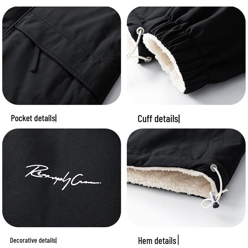 Mark Fairwhale Men's Reversible Lambswool Winter Jacket