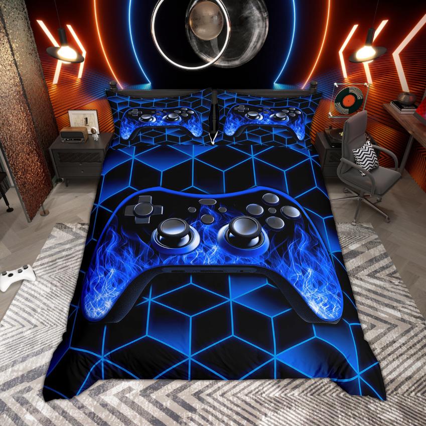 Homewish Gamer Gaming Duvet Cover Set