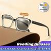 New Anti-blue Light Photochromic Presbyopia Glasses Outdoor UV-Protective High-Definition Reading Eyewear Unisex 0 To +4.0