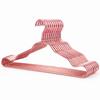 SUNNY DROPPER Aluminum Set of Clothes Hangers for Closet Storage Hangers, 10, Non-Slip, Lightweight, Stylish, High-Quality (Pink Gold)