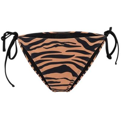 SoulCal Womens/Ladies Tiger Print Side Tie Bikini Bottoms