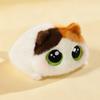 Cartoon Black Cat Plush Toys Round Cat Stuffed Animal Kawaii Cat Pillow  For Kids