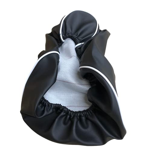 

Honda Little Cub (С50) Специально разработанный чехол для сиденья, прочный резиновый тип, сделано в Японии (плотная ткань) [Цвет ткани: черный/отделка: белый] Обложка