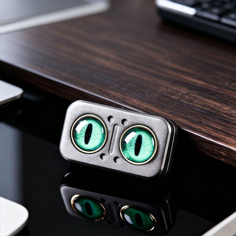 NEW Owl Fidget Rotator Slider Silent Haptic Finger Spinning Toy Magnetic Clicker Anxiety ADHD Stress Reliever Novelty Gadgets