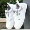 Summer Men's Shoes Spring and Autumn Leather Shoes Men's Mesh Deodorant Wear-resistant Sports Shoes Trend Versatile Casual Trendy Shoes